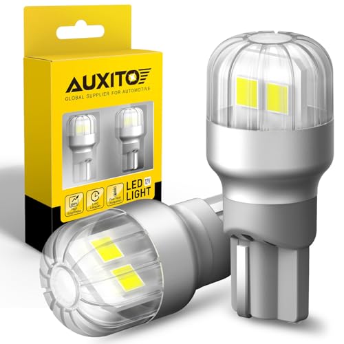 AUXITO 921 LED Bulb Reverse Light, 400% Bright 912 T15 6000K White Canbus Error Free W16W 906 904 Backup Replacement Parking Light Assemblies For Car/Trunk, Pack of 2 - color: White, size: 921/912