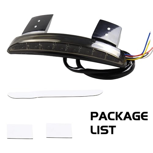 Chopped Fender Edge Light Kits Motorcycle LED Brake Taillights Integrated Turn Signals Lights 12V Tail Lights for Harley Sportster XL883N XL1200NS XL1200V XL1200X XL1200XS 2014-2024