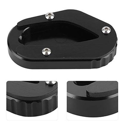 Motorcycle Kickstand Pad, Motorcycle Stand Pad Fit for Triumph Bonneville T100 / T120, Motorcycle Kickstand Foot Side Stand Extension Pad Support Plate, Soft Ground, Hot Pavement, Outdoor Parking