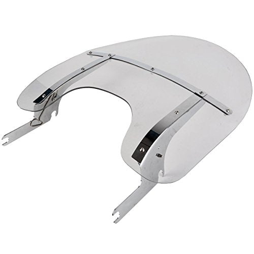 Windshield Windscreen for Harley, SLMOTO Clear Motorcycle Windshield Windscreen Fit for Harley Davidson Road King Classic 1998-2020