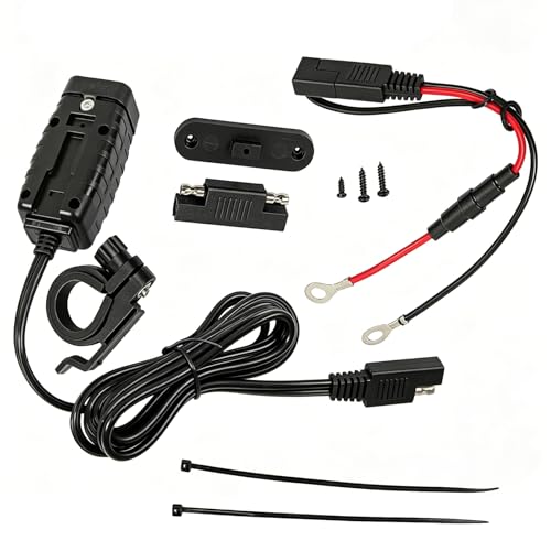 Motorcycle USB C Charger for Phone 12V Motorcycle Type C Charging Port