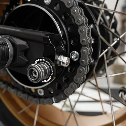 Compatible with ZX-6 ZX6R 2010-2024 2025 2026 Motorcycle Front Wheel Axle Crash Protector Pad Rear Swingarm Spools Slider Stand Accessories (Grey) - color: Grey