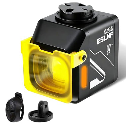 Ultra-Bright Rechargeable Bike Light, IPX5 8 Modes Including Fog Lights, Type-C Fast Charging, Rear Light with 6 Modes – Ideal for Night Riding, Mountain Biking, Commuting, Road Cycling