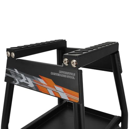 Dirt Pit Bike Stand 1100 lbs Load Capacity Detachable Lift Maintenance Universal Stand for Surron MX Moto Tuttio Motocross Enduro Dual Sport Ebike Steel Heavy Duty Anti Slip Panel Hoist