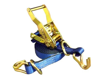 Everest Premium Ratchet Tie Down – 1 PK – 1 IN – 16 FT – 1000 LBS Working Load – 3000 LBS Break Strength – Cambuckle Alternative – Moving Appliances and Equipment