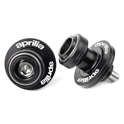 Fit For Aprilia RS660 2024 2025 RS457 Tuono 660 2023 Tuareg 660 RSV4 RSV 1000 R Dorsoduro 1200 CNC Motorcycle Swingarm Spools Sliders Swing arm Spools Stand Screws (Blue) (Grey) - color: Grey