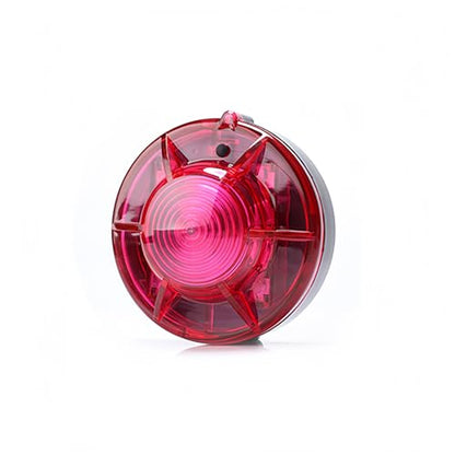 Tumecos Emergency Flare Alert Warning Signal Caution Light LED Beacon Pro with Magnetic Base for Vehicle (Red 1) - color: Red 1