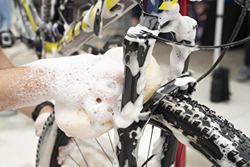 SILCA Bike Spa - Ultimate bike Wash: Eco-Friendly Bubble Bath Concentrate - Advanced Surfactants Encapsulates Dirt - Cherry Glow Scent - 16oz Bottle - Step 2 in the Bike SPA collection - style: Step 2: Scrub - Wash Concentrate