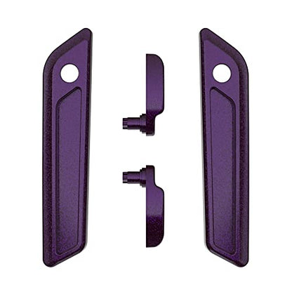Advanblack Saddlebag Latches Covers, Lid Lifters Levers Fit for 2014+ Harley Touring Hard Saddlebags - Hard Candy Mystic Purple Flake - color: Hard Candy Mystic Purple Flake