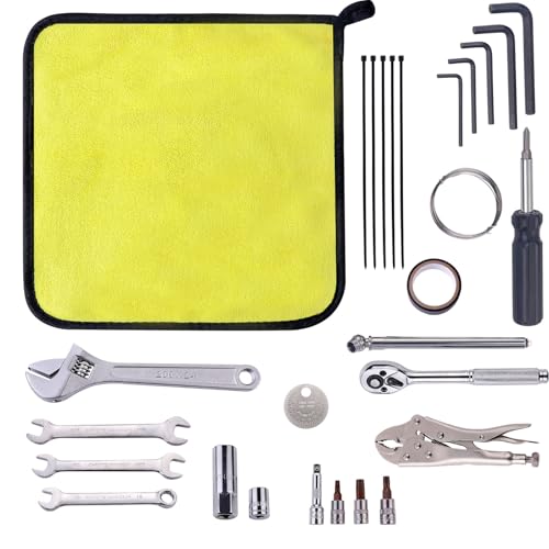 Motorcycles Repair Tool Kit Compatible with H-Arley HD Motorcycles Bike,Road Carry Tool Kit - style: motorcycle tool kit for HD