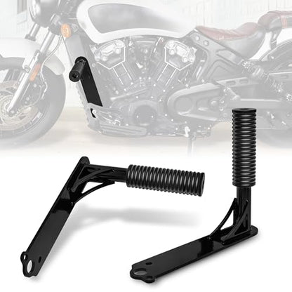 Motofunder Motorcycle Engine Guard Crash Bar with Highway Foot Pegs Footrest Compatible with Indian Scout Bobber (2015-2024) Accessories