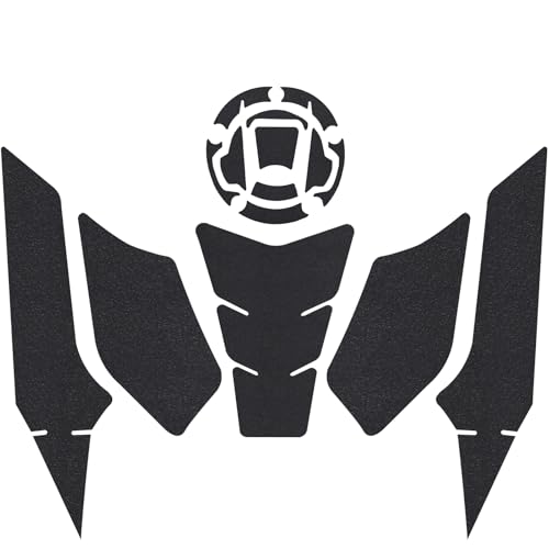 Compatible with C&FMOTOR 675SR-R 675SR R 2024 Side Fuel Tank Pads Protector Stickers Decal Gas Knee Grip Traction Pad Side Sticker Accessories (Black)