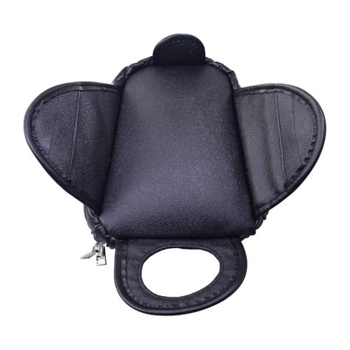 Magnetic Motorcycle Tank Bag black fit for Harley Sportster 883 1200 Forty Eight - Waterproof PU Leather Quick Release Fuel Tank Pouch