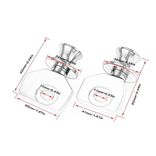 CNC Aluminum Swingarm Spools Sliders Compatible with CB650R CBR650R CB650F CBR650F – Rear Wheel Fork Axle Stand Pick Up Mount (2014-2025)(Red) - color: Red