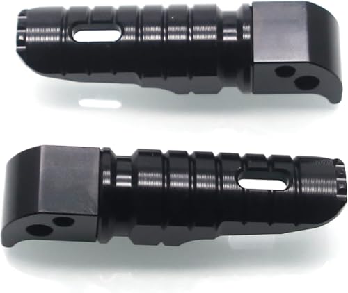 MZS Motorcycle Foot Pegs, Passenger Rear Footpegs Footrest Pedal Adjustable CNC Black Compatible with FJ09 FZ1 FZ6 FZ8 FZ07 FZ09 FZ10 MT03 MT07 MT09 MT10 NIKEN TMAX XMAX XSR700 XSR900 R3 - size: FZ07/FZ09/FZ10/MT03/MT07/MT09/MT10/XSR700/XSR900