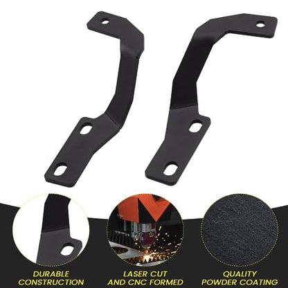 4Runner Ditch Hood Light Bracket for Mounting Auxiliary Off-Road LED Pod Light Hood Brackets Compatible with 2010-2022 Toyota 4Runner - size: For 4Runner 2010+