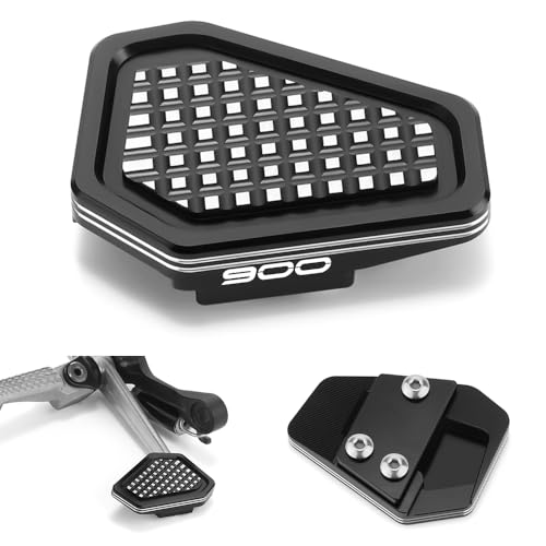 Modeer Motorcycle Widening Foot Brake Pedal Compatible with Z900 2017-2024 (NOT 2025) Extension Enlarge Anti-Slip Peg Extender Plate z 900 Accessories (black) - color: black, size: Z900