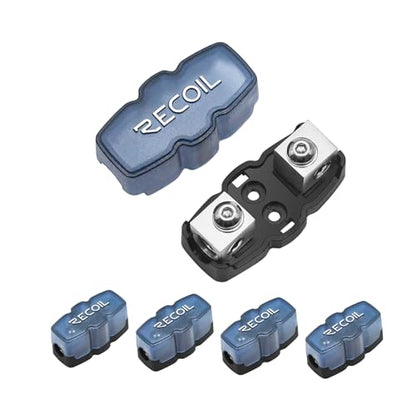 Recoil SFH11-5 5pcs Super Compact Mini-ANL Inline Fuse-holder 4/8 Gauge In & Out
