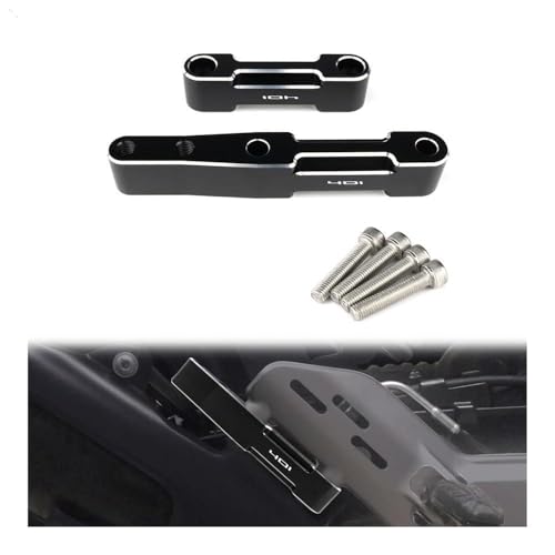 Foot Pegs Bracket Motorcycle for Vitpilen 401 Svartpilen 401 Passenger Peg Holes Cover Rear Footpeg Block Off Plates Footpeg Removal Plate