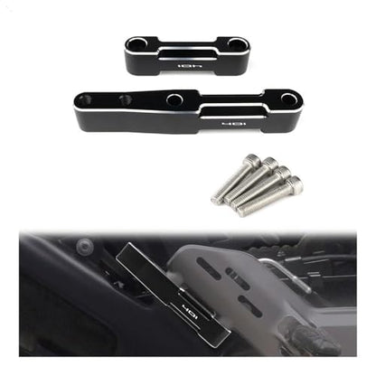 Foot Pegs Bracket Motorcycle for Vitpilen 401 Svartpilen 401 Passenger Peg Holes Cover Rear Footpeg Block Off Plates Footpeg Removal Plate