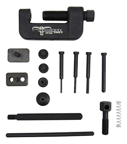 Pit Posse PP309 Chain Breaker and Riveting Tool - 16-Piece Motorcycle Chain Cutter Tool Kit - User-Friendly & Practical - Premium Quality Sturdy Design - Includes Carrying Case