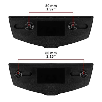 BV Bike Lights for Night Riding LED Bike Tail Light - Bicycle Light Battery-Powered/Rechargeable - Rear Bike Light Weather Resistant - Visible Up to 1500ft Bicycle Tail Light LED Bike Light - size: Rear Carrier Mount - A - Single