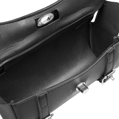 Daniel Smart Two Strap Tool Bag - Waterproof and Durable Premium Synthetic Leather with Stunning Twist and Pin Buckle Lock Design - style: Ds5405-fbm