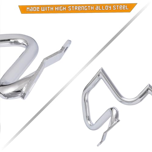Kinglemc Crash Bar Engine Guard Highway Freeway Bar for Harley V-Rod Vrod Night Rod Muscle VRSC VRSCF VRSCA (Chrome) - color: Chrome