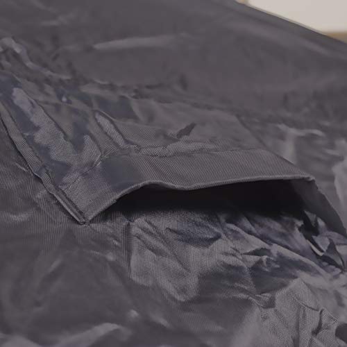 Budge MC-9 Sportsman Motorcycle Cover, Black, Waterproof, Universal Fit, Fits up to 86", Medium