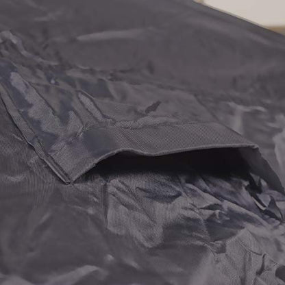 Budge MC-9 Sportsman Motorcycle Cover, Black, Waterproof, Universal Fit, Fits up to 86", Medium