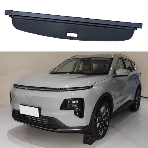 Compatible with JETOUR Shanhai L7, Car Rear Boot Boot Cover, Luggage Storage Compartment, Organiser, Rack Dividers, Curtain