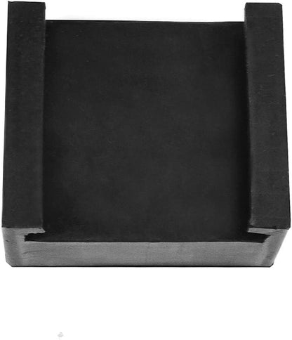DEDC Floor Jack Pad,Universal Square Pinch Weld Protector Rubber Jack Pad, Jack Stand Adapter, Frame Rail Protector Car Lift Accessories (4 PCS) - size: 4 PCS
