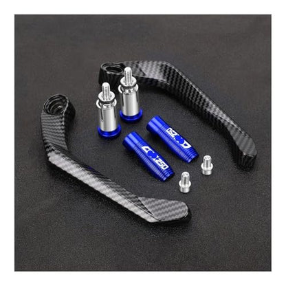 Motorcycle Handlebar Grips Brake Clutch Levers Guard Protector Handguard FOR CBR250 CBR 250 CBR250R CBR250RR 2011-2024 - color: Blue With Logo