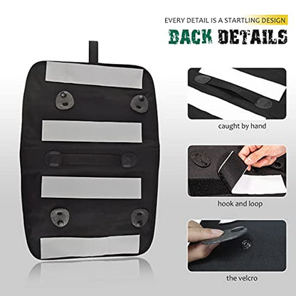Mofun Tour Pack Lid Organizer Saddlebags Tour Luggage Storage Bag Compatible with Harley Touring FLT FLH 1999-2013