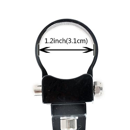 1.25 Inch Bull Bar Tube Mount Clamps JIUHUAN LED Light Bar Mounting Brackets Roof Roll Cage Holders for Offroad Trucks ATV SUV 2pcs - size: 1.25inch-L025