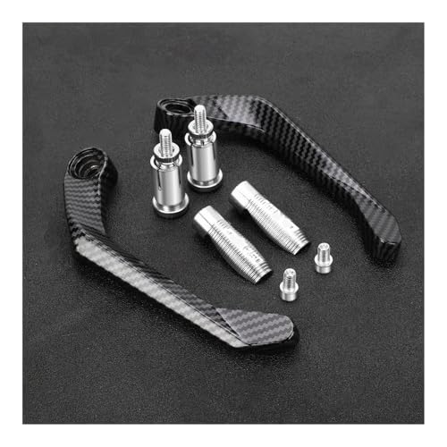 Motorcycle Handlebar Grips Brake Clutch Levers Guard Protector Handguard FOR CBR250 CBR 250 CBR250R CBR250RR 2011-2024 - color: Silver With Logo