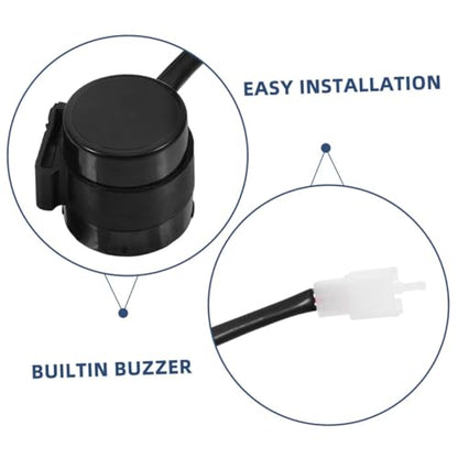 2pcs Electronic Turn Signal Flasher Buzzer Led Resistor Turn Signal Electric Vehicle Reversing Alarm Fit for Motorcycles