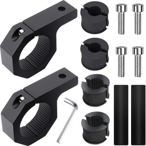 Light Bar Mount Kit 19-32mm Universal Work Light Tube Clamp Aluminium Mounting Brackets,Spotlight Extension Pole,for Off-Road Vehicles Car Truck Motorcycle - style: 19-32mm