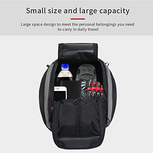 Motorcycle Tank Bag Travel Backpack Waterproof Riding Bag Motorbike Bag Touch Screen with Reflective Strip and Rain Cover