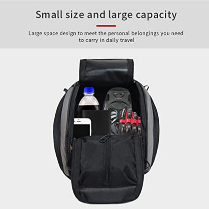 Motorcycle Tank Bag Travel Backpack Waterproof Riding Bag Motorbike Bag Touch Screen with Reflective Strip and Rain Cover