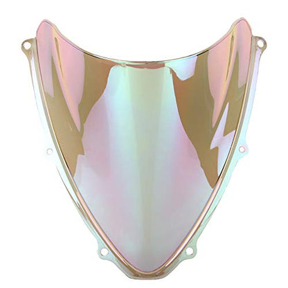 Motorcycle Windshield Fits uzuki GSXR 600/750 2006-2007 K6, Iridium - color: Iridium