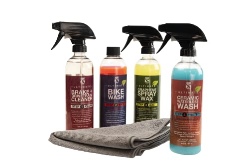 SILCA Bike Spa - Ultimate bike Wash: Eco-Friendly Bubble Bath Concentrate - Advanced Surfactants Encapsulates Dirt - Cherry Glow Scent - 16oz Bottle - Step 2 in the Bike SPA collection - style: Step 2: Scrub - Wash Concentrate