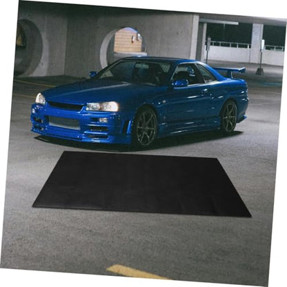 Oil Spill Mat for Garage Floor 36x72 Inches Reusable Washable Absorbent Pad Car Oil Drain Splash Pad Mechanic Floor Protection Mat