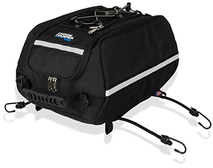 Chase Harper USA 4000 Aeropac Tail Trunk - Water-Resistant, Tear-Resistant, Industrial Grade Ballistic Nylon with Adjustable Bungee Mounting System for Universal Fit