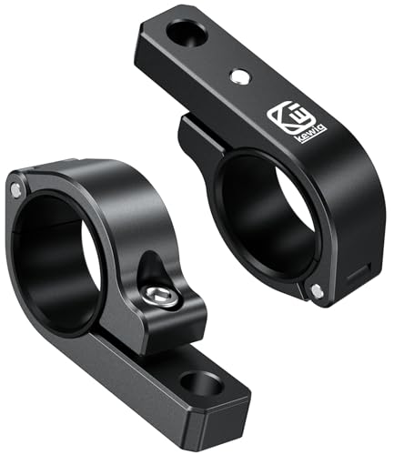 BRCOVAN 2PCS, Metal Light Bar Mounts, Off-Road LED Light Mounting Bracket | Fit for Round Rails 0.75" / 0.875'' / 1" / 1.125'' /1.26" / 1.375'' in Diameter, for Motorcycle ATV UTV Boat Truck