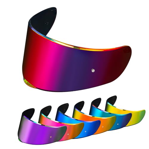 PSLER Sedici Strada 2 Visor - Sedici Strada 2 and Strada 3 Face Shield Motorcycle Helmet visor Accessories Replacement for LS2 FT2 VECTOR Sedici Strada 2 Strada 3 FF801 FF397,Deep Purplish Red - color: Deep Purplish Red