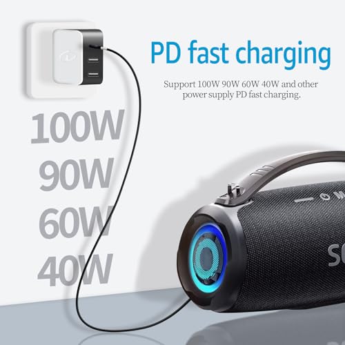 DSD TECH MagicConn SH-CP15B USB Type C PD to DC Power Cable(55x21)-15V - style: 15V