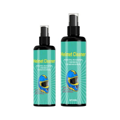 Motorcycle Helmet And Visor Cleaner, With Odor Elimination Formula, 50ml, Helmet Cleaning Spray, Quick Headgear Shine Spray, Stubborn Grime Removal, For Outdoor Activities, Commuting, Road, Long Rides