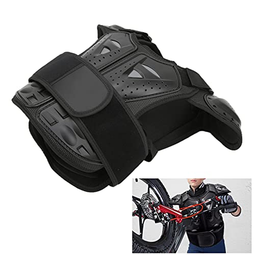 Kids Riding Armor Kids Cycling Armor Youth Body Protector Child Protective Vest Chest Back Protector Reflective Adjustable Hook and for Motorcycle Scooter - size: Large