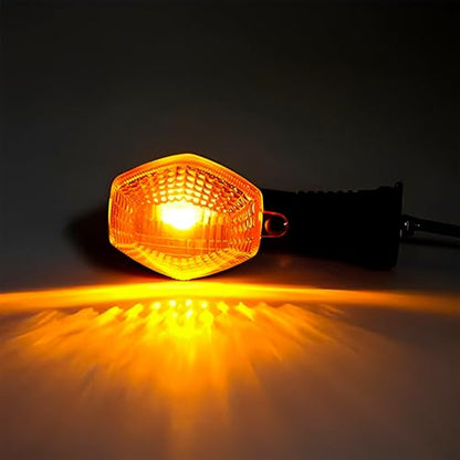 BuleVina 2Pcs Motorcycle LED Turn Signal Indicator Light Blinker Lamp Replacement Compatible with Suzuki GSF 600 650 1200 1250 N/S Bandit, GSF 1250 SA, GSX 650F GSX 1250FA